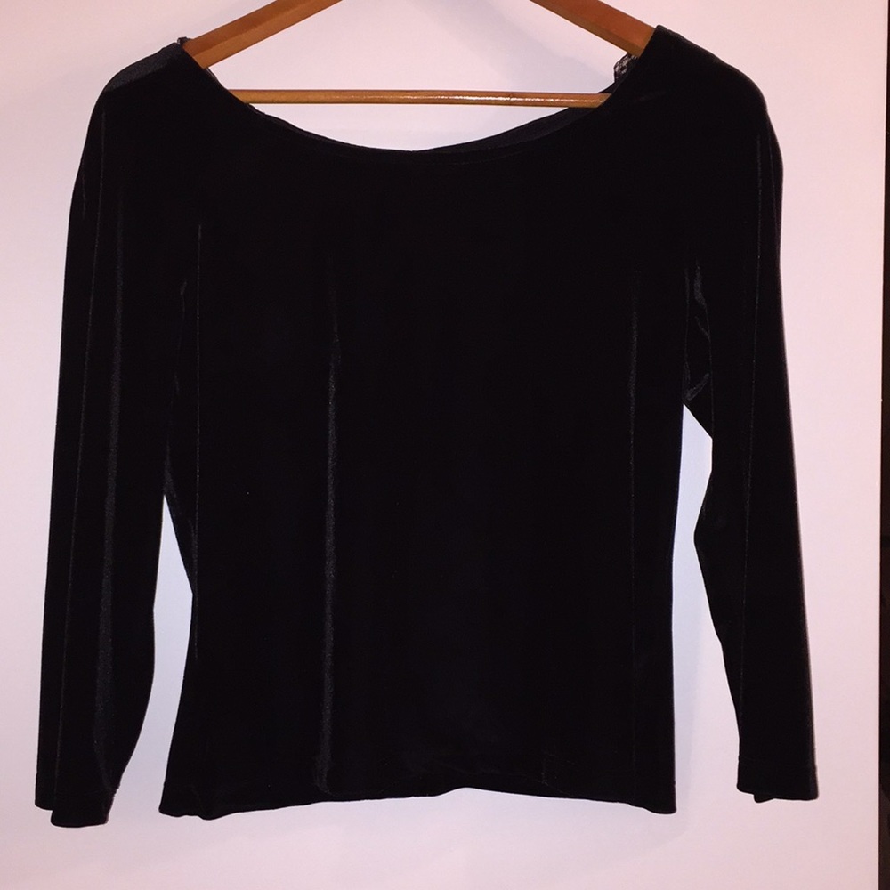 Velvet top